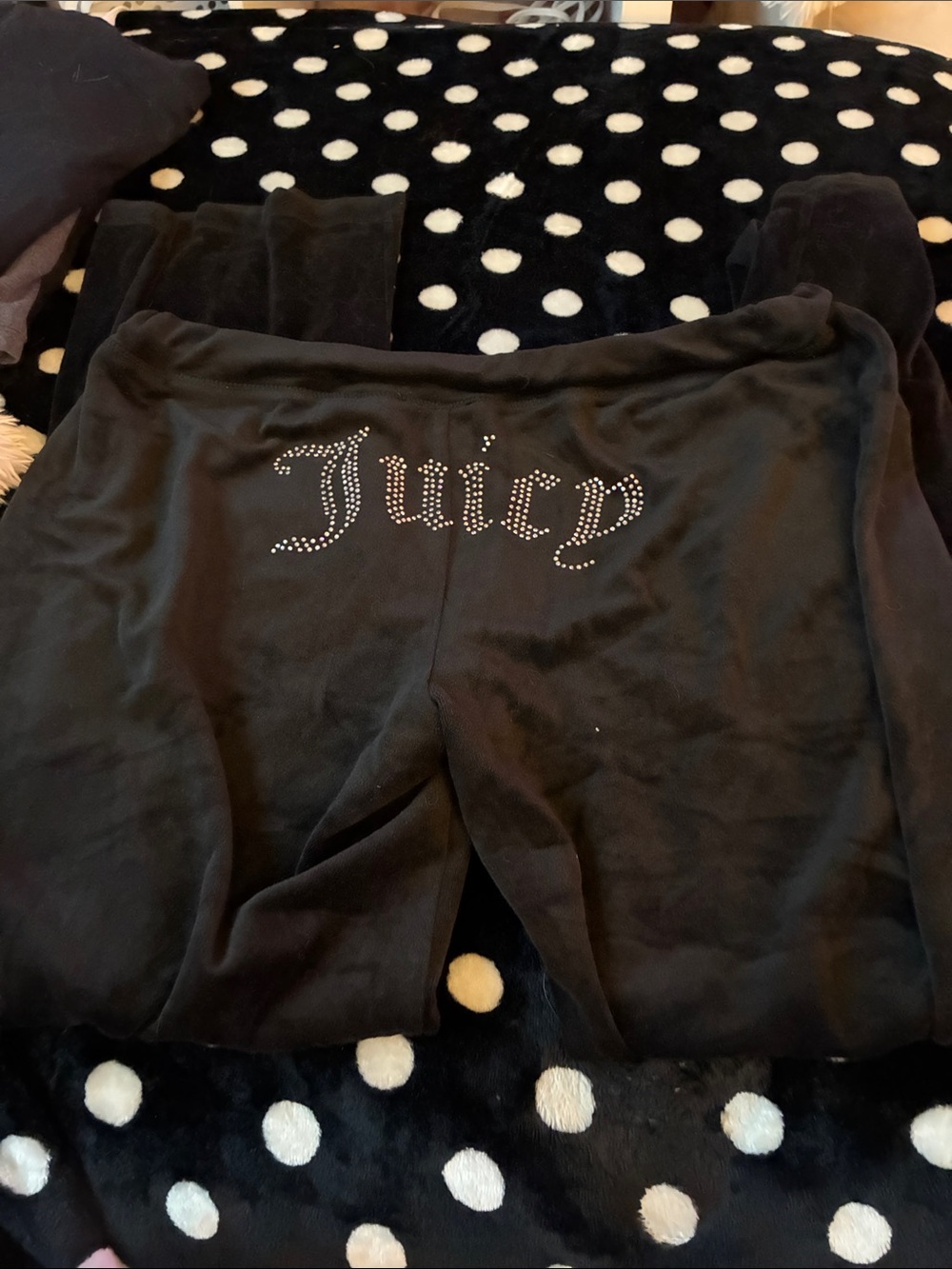 Black juicy couture set